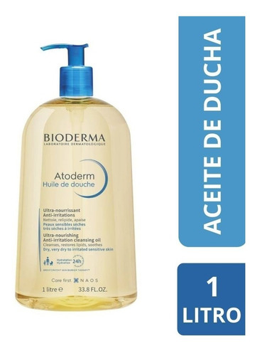 Aceite De Ducha  Atoderm X 1 Litro Bioderma