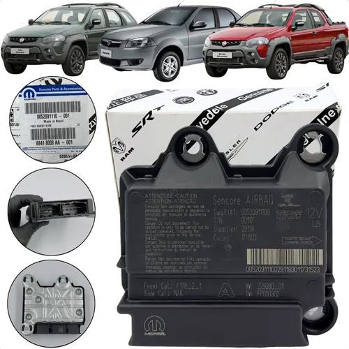 comprar Módulo Airbag Central A Original Fiat Strada Siena Weekend