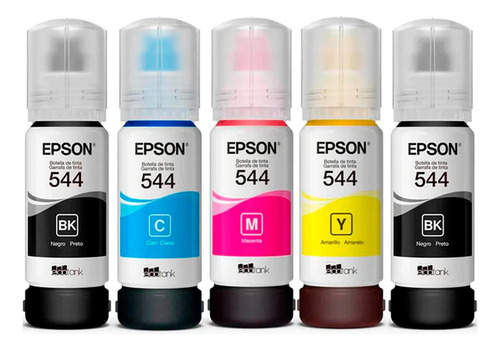 Impresora Epson L1250 Ecotank Tinta Continua 5 Tintas T544 Negro