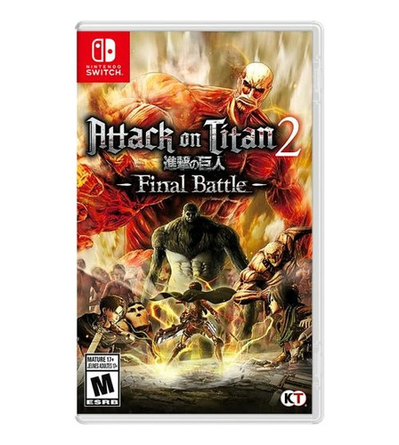 Attack On Titan 2 The Final Battle - Físico - Switch [eua]