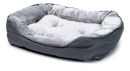 Cama Samba Para Perros Pequeños Color Gris Claro