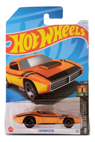 Custom Otto Naranja Hot Wheels B24