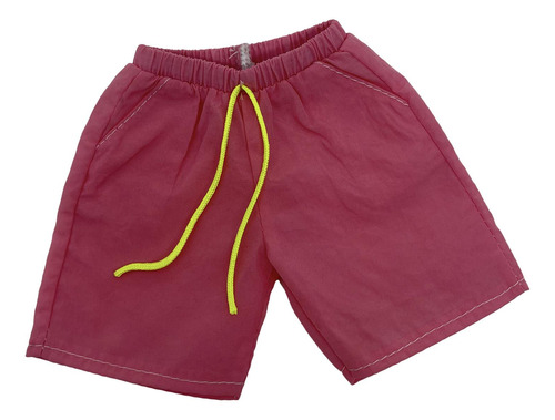 Pantalones Cortos De Masculino A Escala 1:6, Rosa Roja