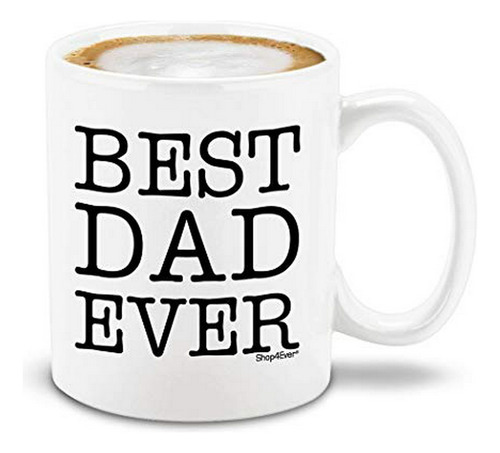 Taza Cerámica  Mejor Papá Del Mundo  11 Oz (blanca)