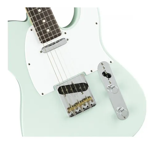 Guitarra eléctrica Fender American Performer Telecaster de aliso satin sonic blue uretano satin con diapasón de palo de rosa