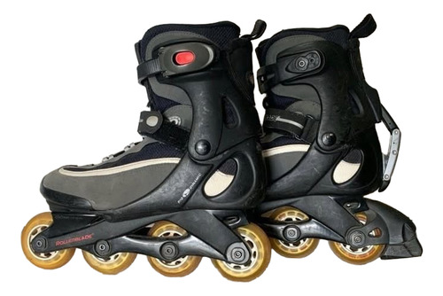 Rollers Patines Rollerblade 80mm Bio Dynamic Abec 5 T39 25cm 38 8 Cm Negro