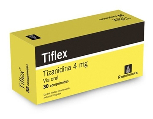 Tiflex® 4 Mg X 30 Comprimidos - Tizanidina