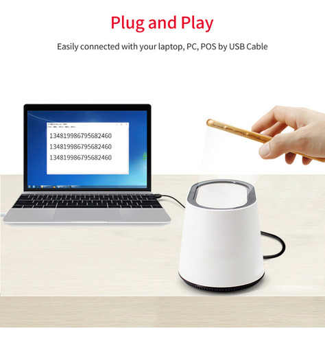 Scanner 1d Desktop Library Store Screen Code Phone Mobile 2d