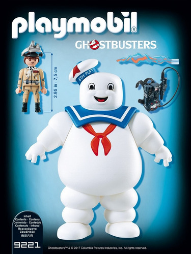 Set De Ghostbusters Marshmallow Man Playmobil