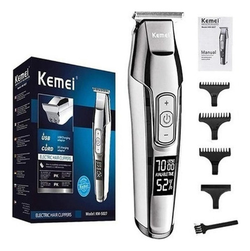 Trimmer Kemei Km-5027 100v/240v Aparador De Cabelo