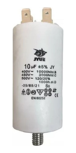 Condensador O Capacitor De 10 Mf Para Motores