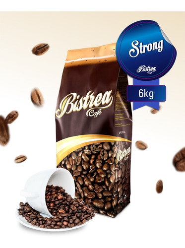 Café Bistrea Strong En Granos O Molido 6kg