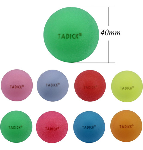 Paquete De 100 Pelotas De Ping Pong De Colores Para Bricolaj