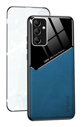 Funda De Piel Para Samsung Galaxy A34 5g Con Lámina De Crist