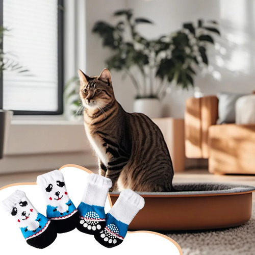 Calcetines Lindos Para Perros Calcetines Antideslizantes Par