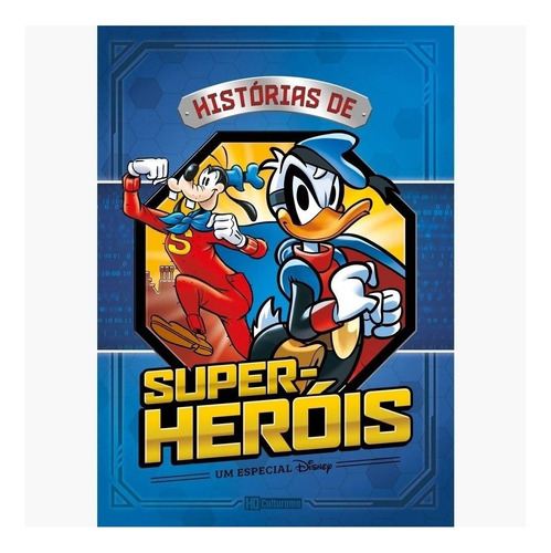 Livro Hq Culturama Especial Disney Historia De Super Herois