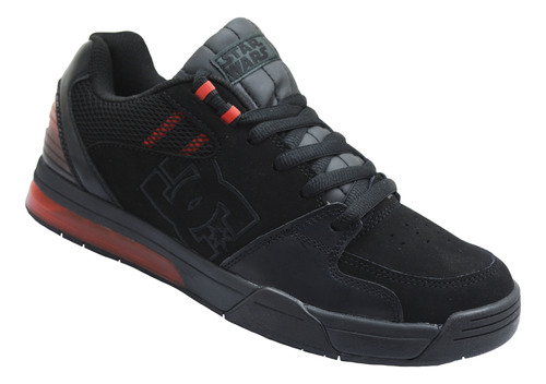 Tenis Dc Shoes Star Wars Versatile Adys200071 Xkkr Blk/blk/r