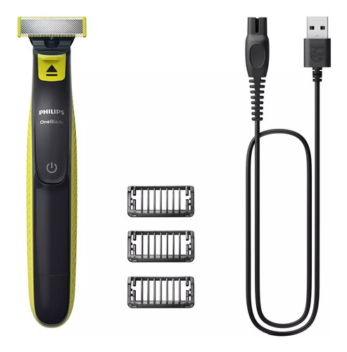 Philips Oneblade Qp2724/10 Afeitadora Recorta Rostro Usb 