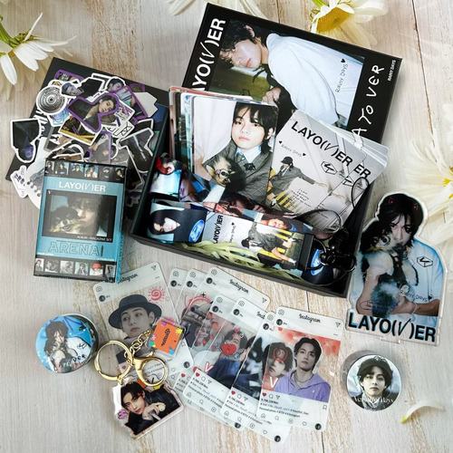 Set De Presentación Del Álbum Bts V, Caja De Regalo,