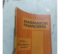 Comprar Libro Schaum Matematicas Financieras 500 Problemas Ayres