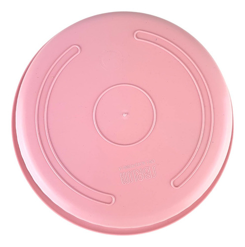 Bacia Multiuso Canelada Reciclada De Plástico 1,2 Litro Rosa
