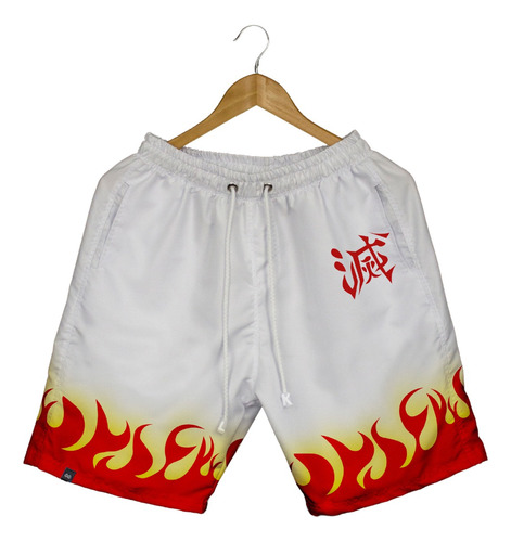 Short Playero Rengoku - Kimetsu No Yaiba Marca Lookool