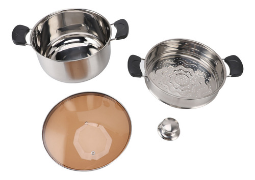 Cesta De Vapor Para Olla De Sopa, Doble Capa, Fenólica Espes