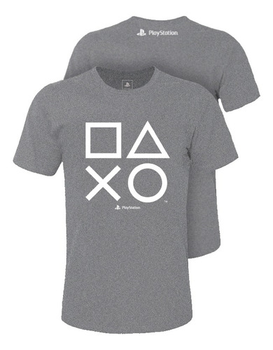 Camiseta Playstation - Classic Symbols Oficial