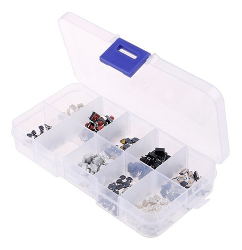 Kit Pulsadores Smd 250 Unidades Power Boton