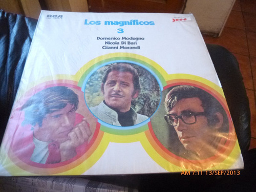 Vinilo Lp Los 3 Magnificos (u101
