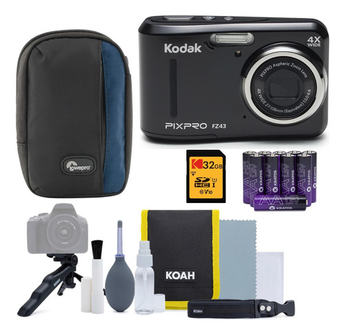 Camara Digital Kodak Pixpro Fz45 Y Kit De Accesorios
