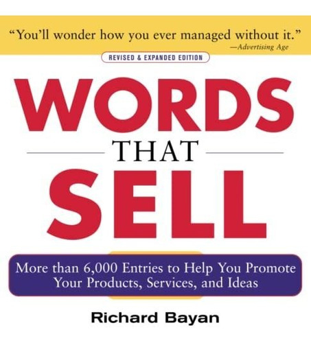 Book : Words That Sell More Than 6000 Entries To Help You..
