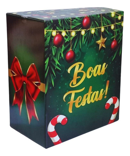 Ta D Natal Aixa Boa F Ta 26,5x16x32cm Tamanho Médio