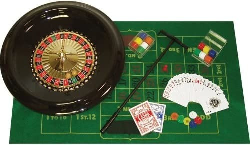 Juego De Poquer Y Ruleta Con Accesorios |somos Tienda Física