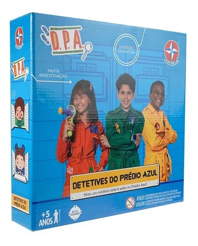 Jogo Detetives do Prédio Azul DPA Estrela