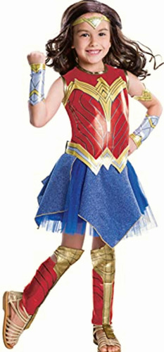 Rubie's Disfraz De Lujo Para Niños De Wonder Woman Movie,