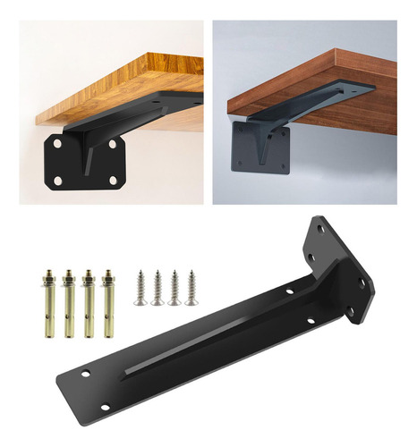 Soporte De Estante De Pared Duradero En Ángulo Recto Para Es