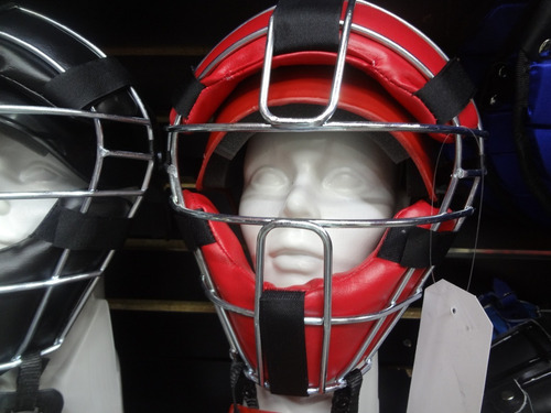 Careta Con Casco Catcher Beisbol Palomares Genuino Enviograt