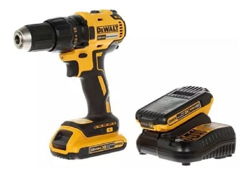 Imagen 3 de 7 de Atornillador Taladro Inalambrico Dewalt 2 Bat 20v Dcd777d2
