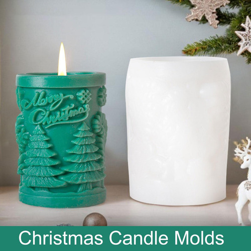 Molde De Silicona Para Velas De Aromaterapia Molde Para Vela