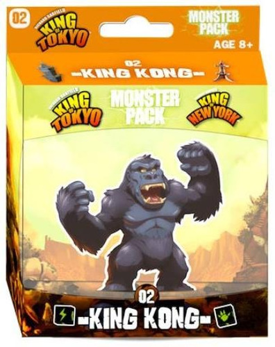 Expansión De Monster Pack Para Juego De Mesa King Of Tokyo