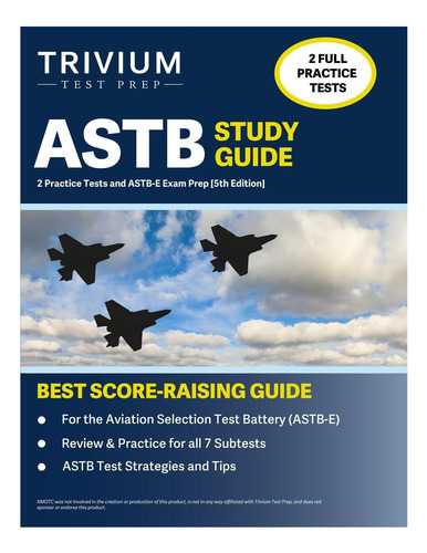 Livro: Astb Study Guide: 2 Practice Tests And Astb-e Exam Prep [5th Edition]
