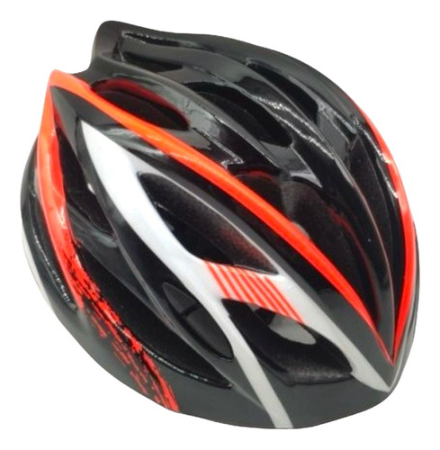 Casco Para Bicicleta Con Luz Led Roja Emergencia Integrada.