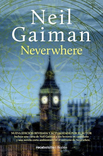 Neverwhere - Debolsillo - Novela Neil Gaiman 