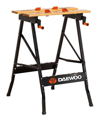 Mesa De Trabajo Plegable Bambu Multifuncion Daewoo Ajustable