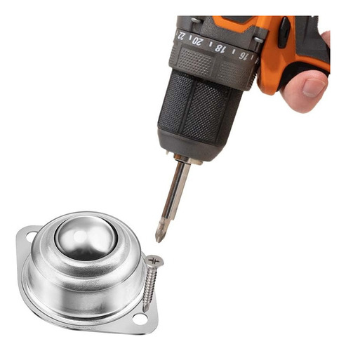 2*rodillo Bolas Rodamiento Transferencia Universal 5 Piezas