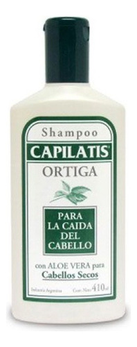 Shampoo Capilatis 410 Ml Ortiga Aloe Vera P/ Cabellos Secos