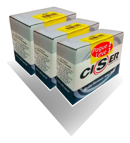 Kit 3 Cxs - 900 Parafuso Flangeado Ph 4,5x45 - Frete Grátis