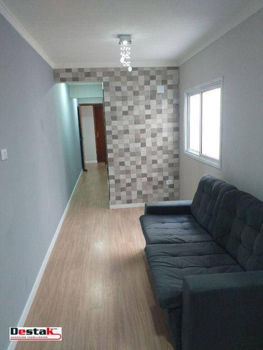 Imagem 25 de 30 de Ótimo Apartamento Bairro Utinga Santo André, 55 Metros. - Ap3130
