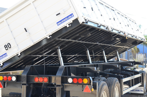 Acoplado Bivuelco Cormetal 0 Km 4 Ejes Antic.+financ